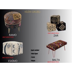 KİLİM  PUFLAR